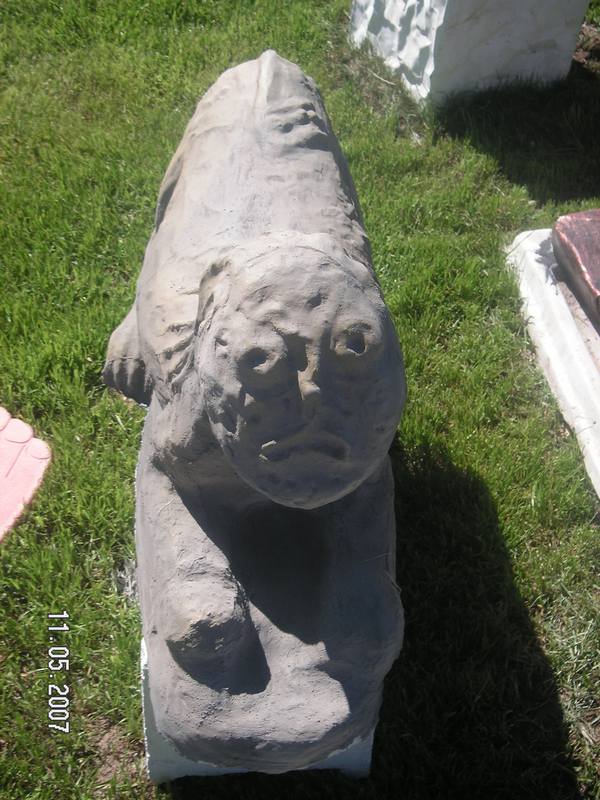 Antik Aslan;Beton (En:35Boy:70Yüks:45Ağr:50)