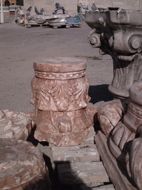 işlemeli başlık; beton en.35 boy.35 yüks.30 ağr.25