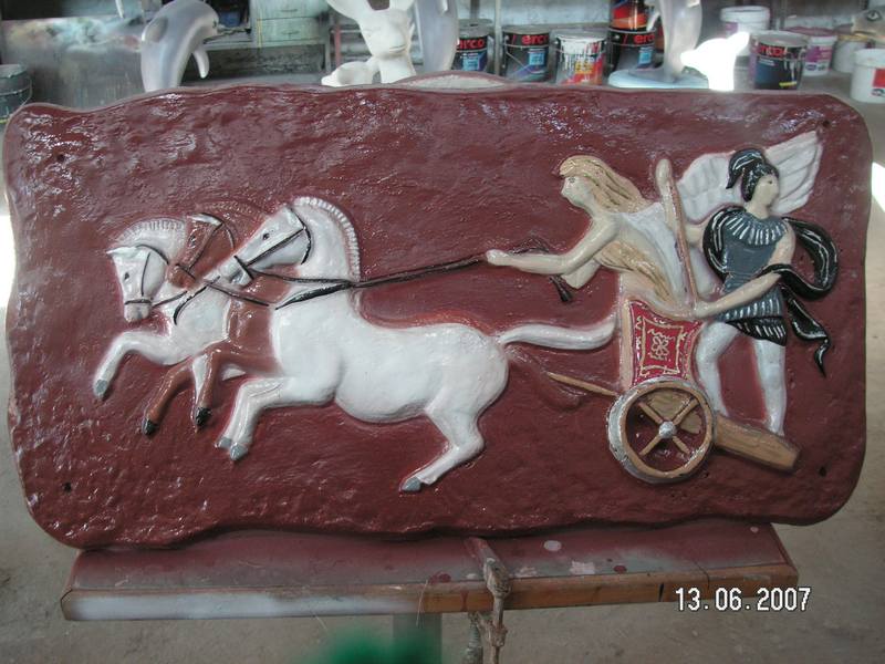 Roma Arabası;Beton  (En:45Boy:90Yüks:5Ağr:20)