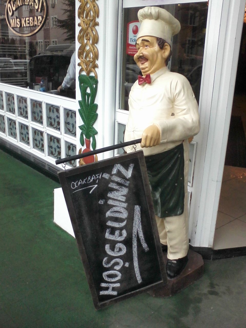 papyonlu aşçı; fiber 170 cm