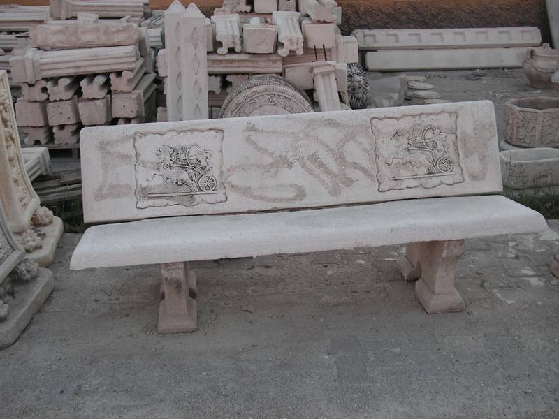Uzun Desenli Bank;Beton (En:76Boy:177Yüks:72Ağr:310)