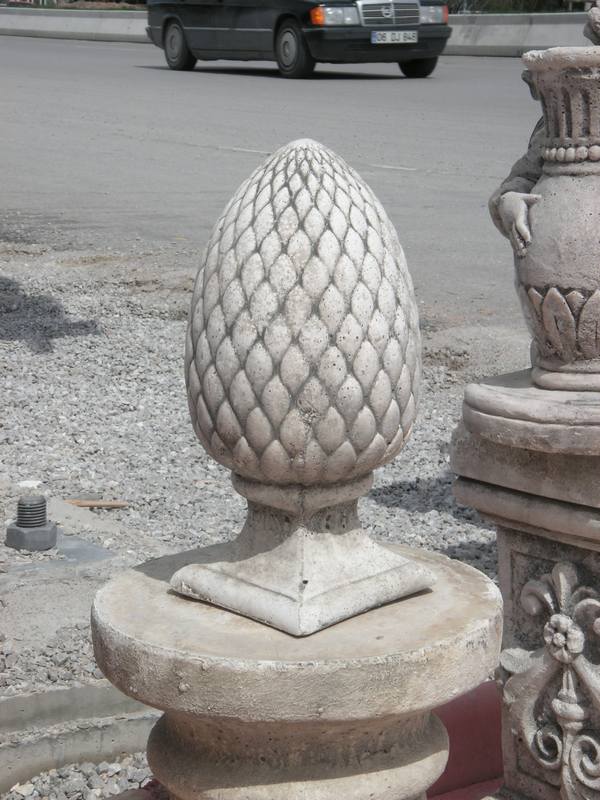 Kozalak Fıskiye;Beton (En:20Boy:20Yüks:35Ağr:10)