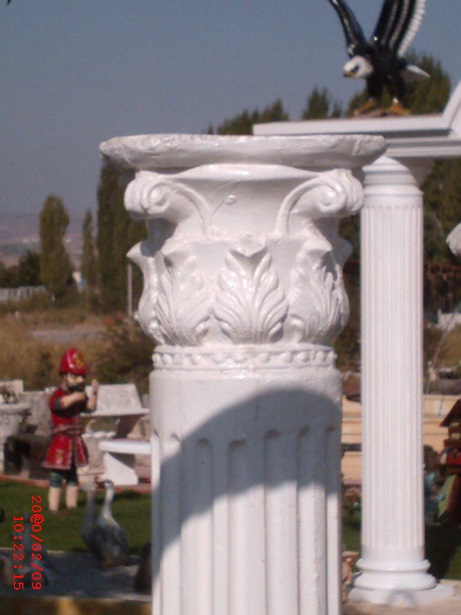 işlemeli başlık; beton en.35 boy.35 yüks.30 ağr.25