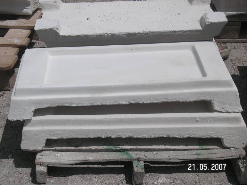 Manolya Çiçeklik Ayağı;Beton (En:38Boy:88Yüks:13Ağr:25)