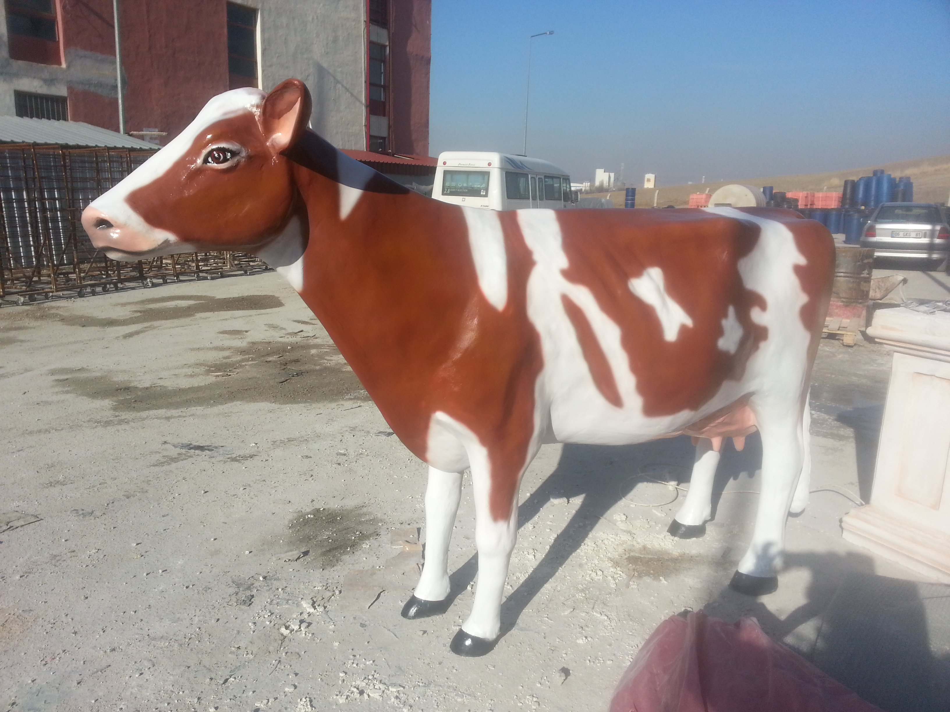 büyük inek fiber en:70 boy:250 yük:170 ağır:40