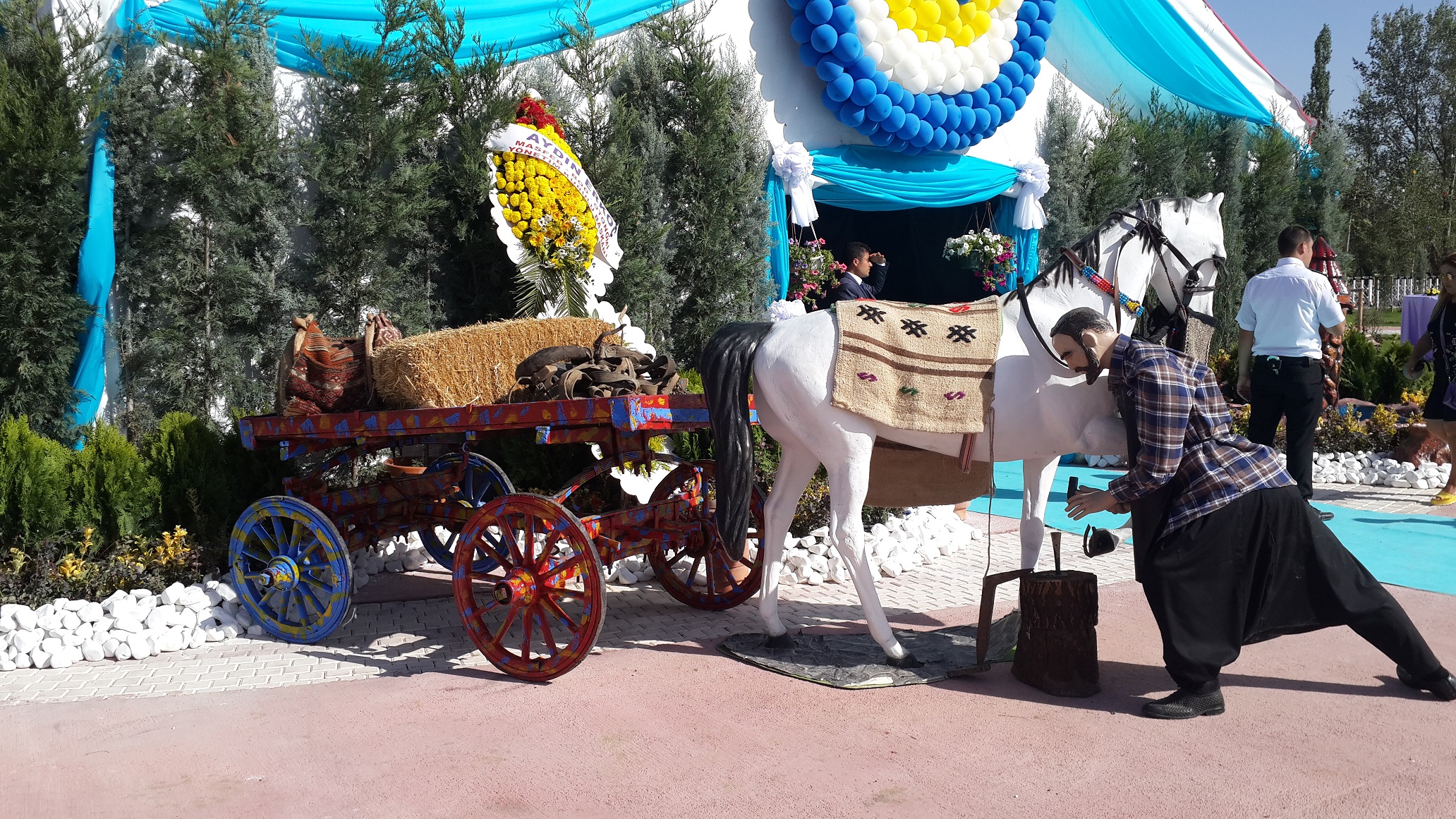 at arabası 3 parça konsept