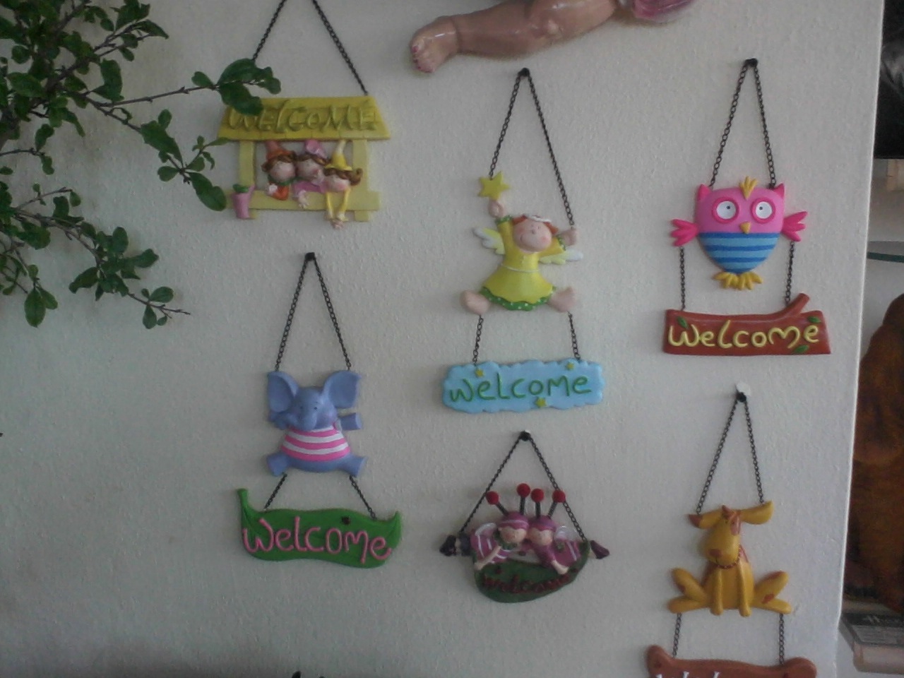 welcome kapı süsü; promit en.18 boy.30 ağr.0,5